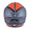 کلاه کاسکت فک ثابت اکسیس سونار AXXIS SONAR - مشکی قرمز