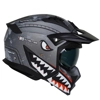 کلاه کاسکت فک جدا شونده راپیدو Rapido 890 - طرح shark