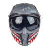 کلاه کاسکت فک جدا شونده راپیدو Rapido 890 - طرح shark